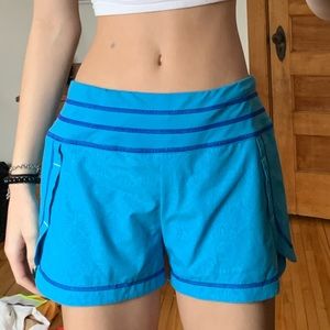 Blue Athleta shorts!